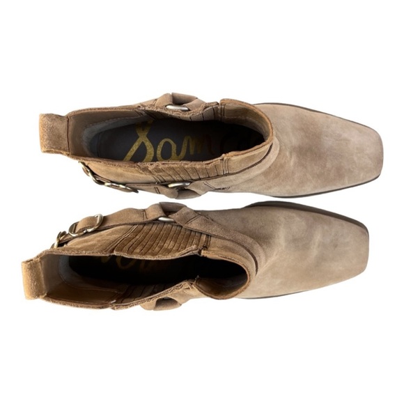 Sam Edelman Suede Bellamie Boots NWOT - Picture 3 of 7